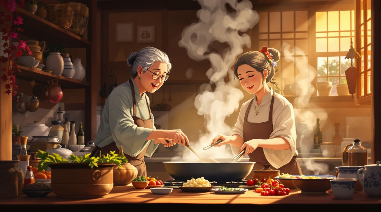 AI漫剧 外婆的菜谱 第16话，外婆的菜谱治愈短剧最新话