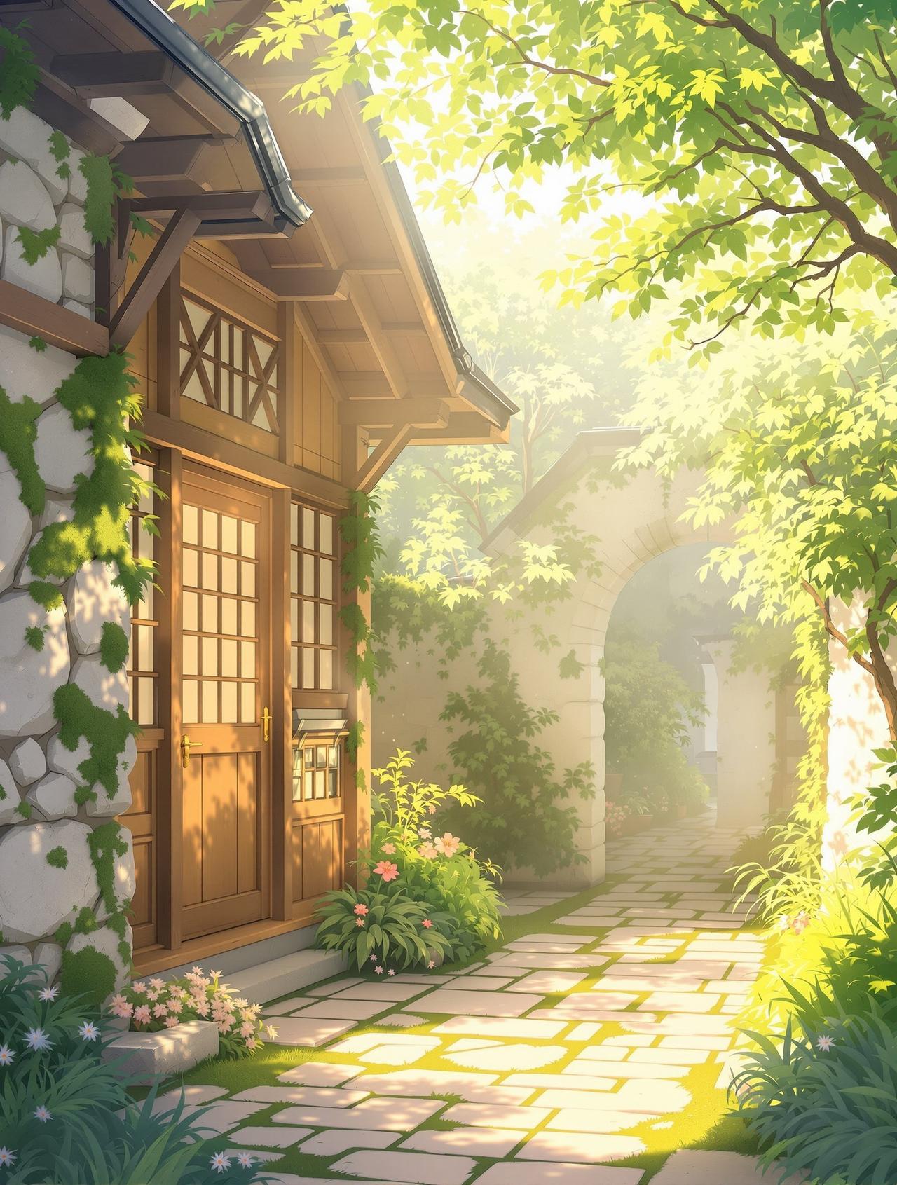 AI漫剧 山间小院 - 乡村治愈日常，乡村生活治愈短剧